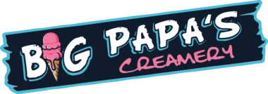 Big Papas Creamery logo.